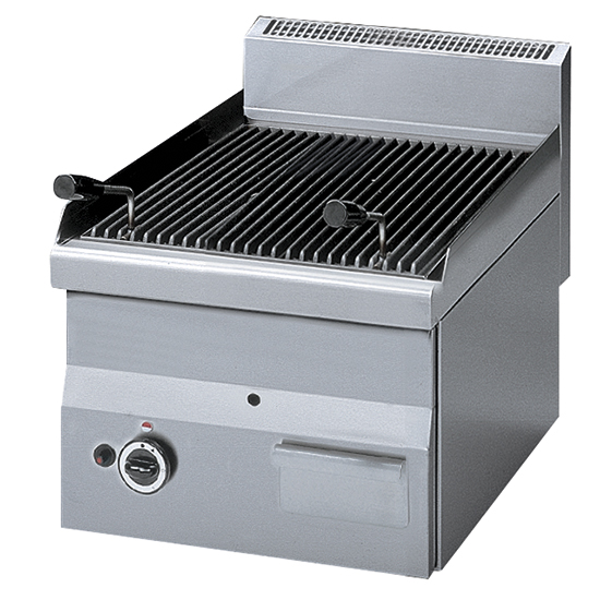 Gas lavasten grill, bord