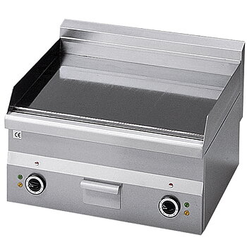 Elektrisk grillbänk, slät platta