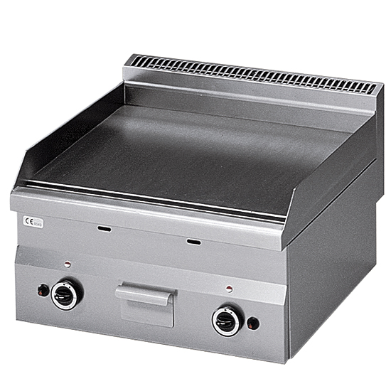 Gasgrillbänk, slät platta