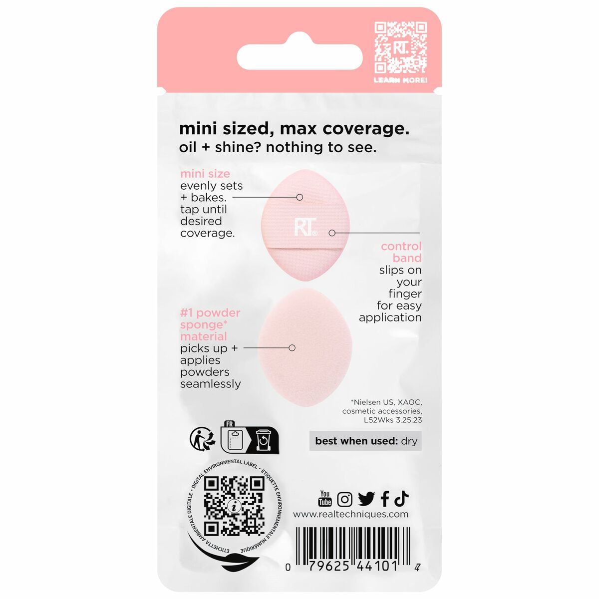 Sminksvamp Real Techniques MINI MIRACLE - 3