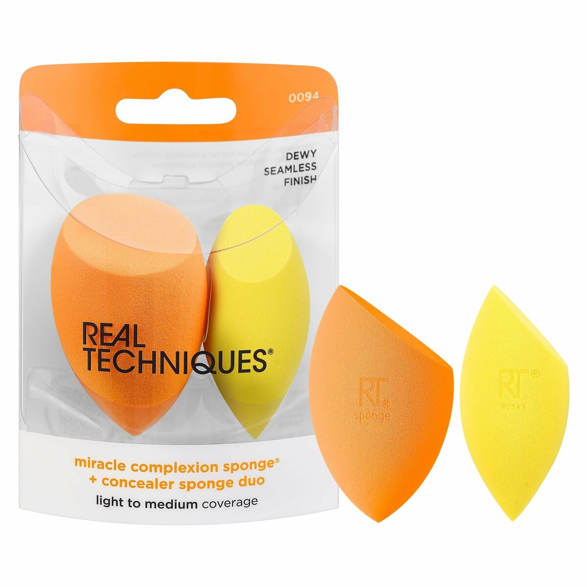 Ansiktssvamp Real Techniques MIRACLE COMPLEXION (2 antal)