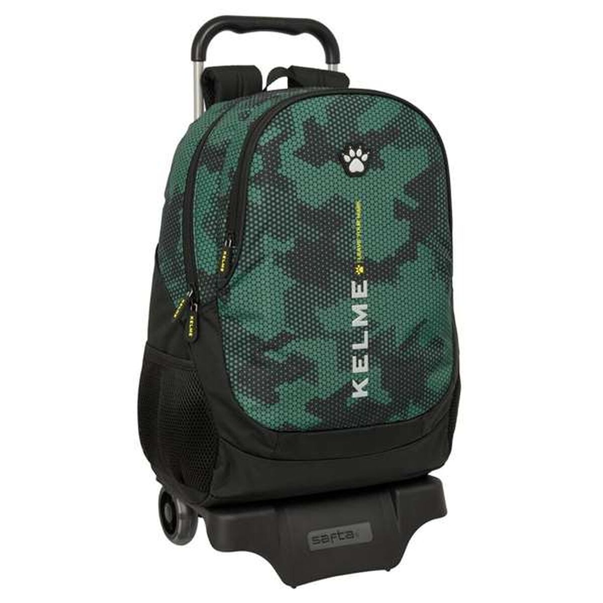Skolryggsäck Kelme Camo Svart Grön 32 x 44 x 16 cm