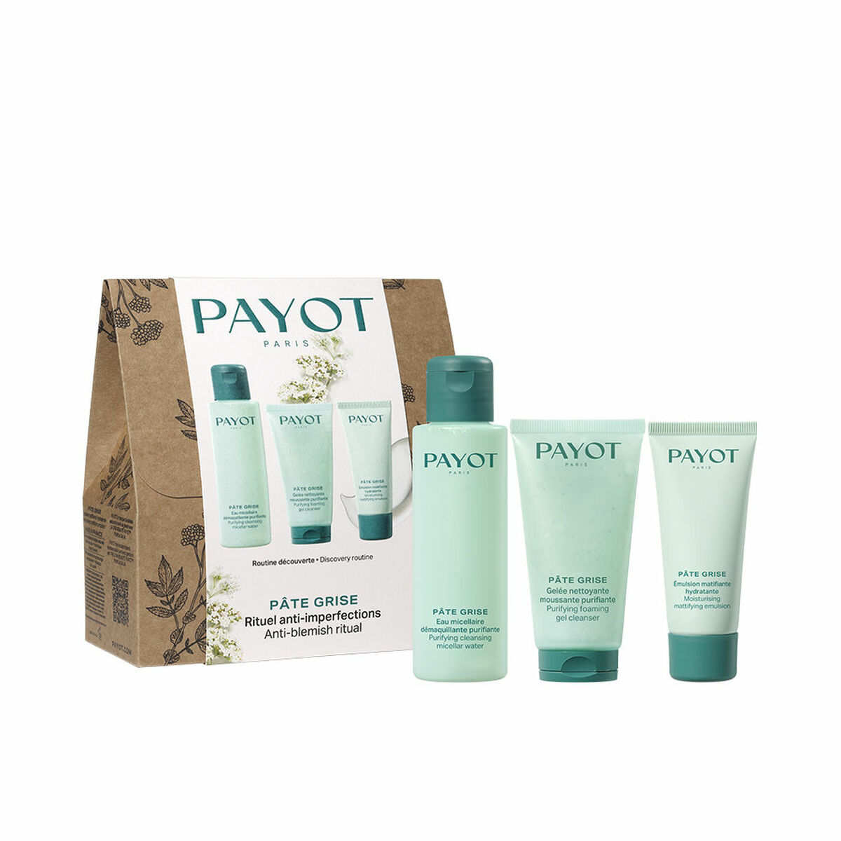 Skönhetsset Payot PÂTE GRISE 3 Delar