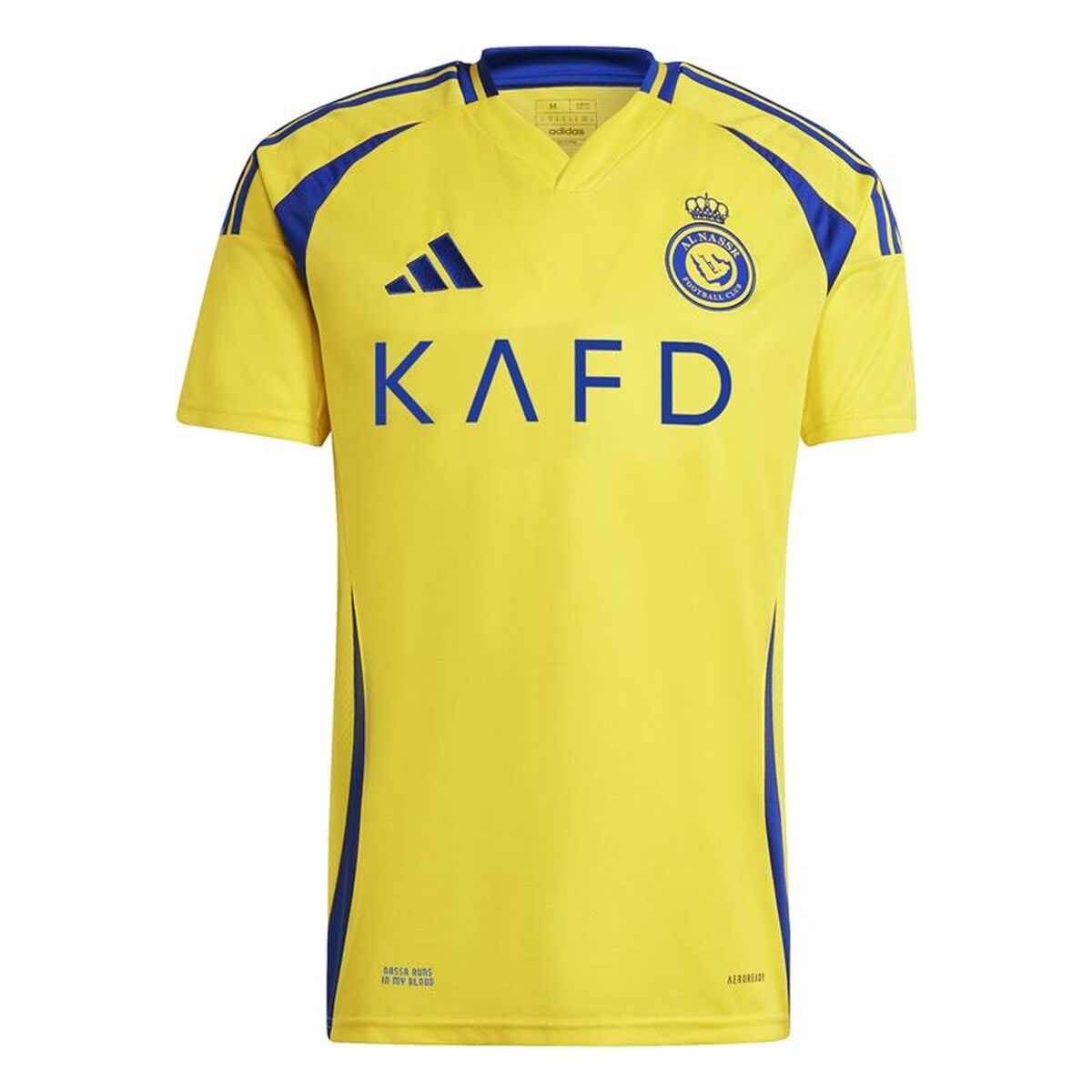 Kortärmad fotbollströja för herrar Adidas Al Nassr Fc 24/25 Home Jersey