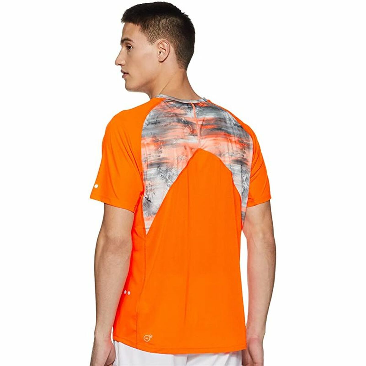 T-shirt med kortärm Herr Graphic Tee Shocking Puma  Graphic Tee Shocking Orange - 2
