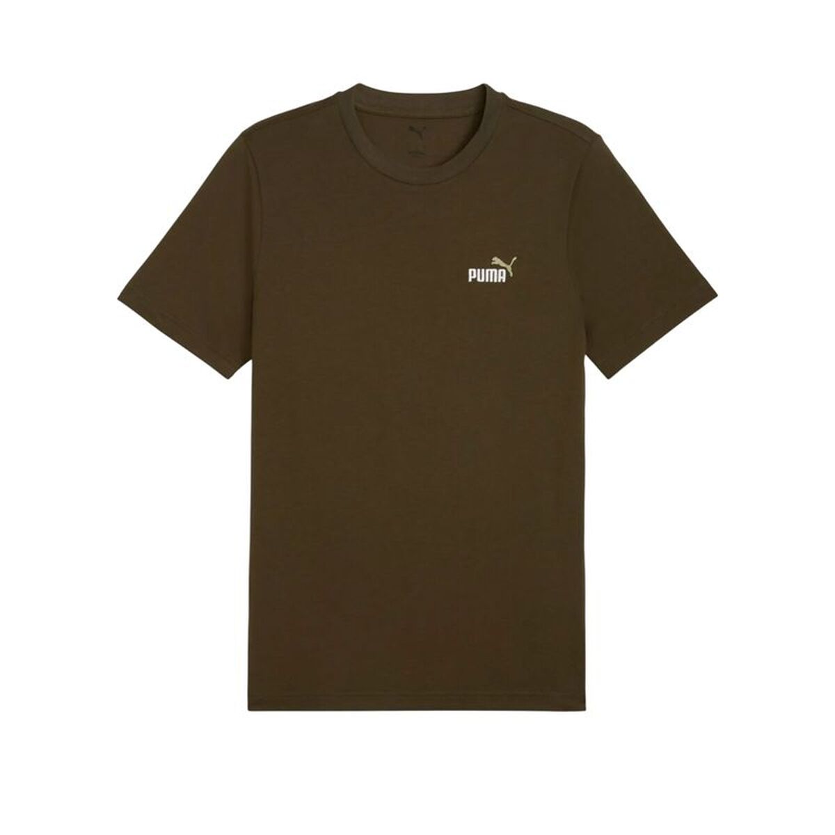 T-shirt med kortärm Herr Puma Essentials 2 Color Oliv
