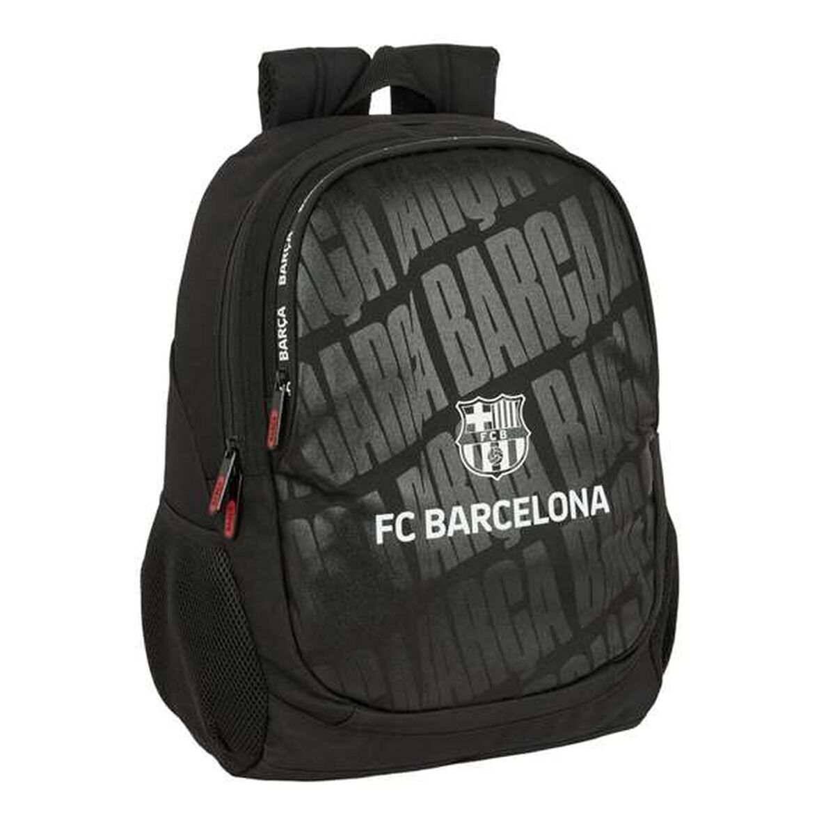 Skolryggsäck F.C. Barcelona Svart 32 x 44 x 16 cm