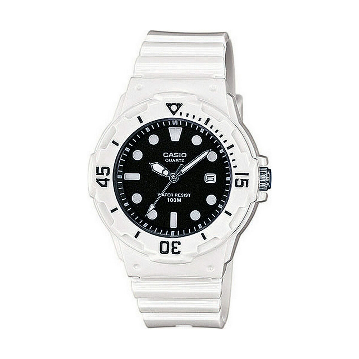 Damklocka Casio COLLECTION Vit (Ø 34 mm)