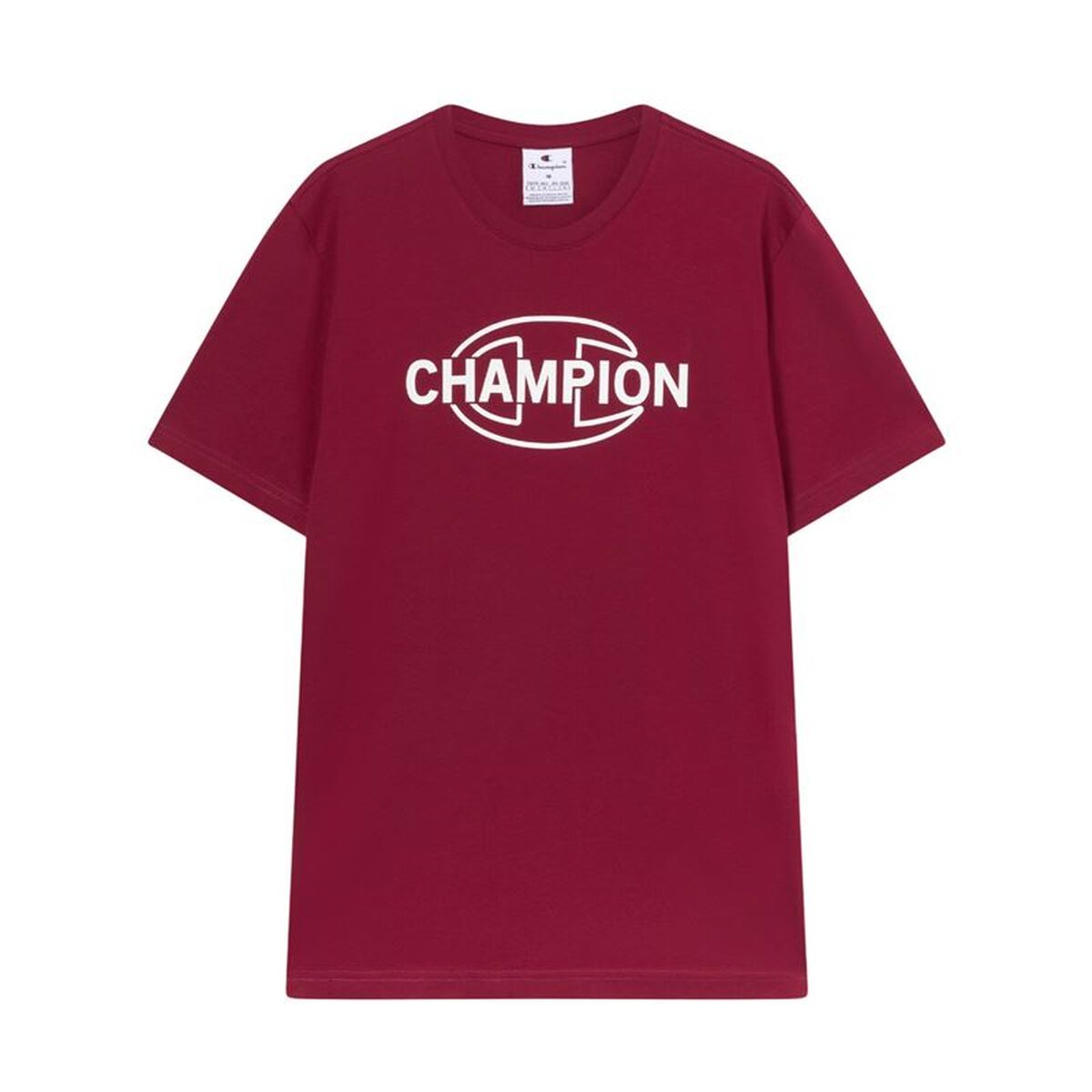 T-shirt med kortärm Herr Champion Graphic Shop Mörkröd