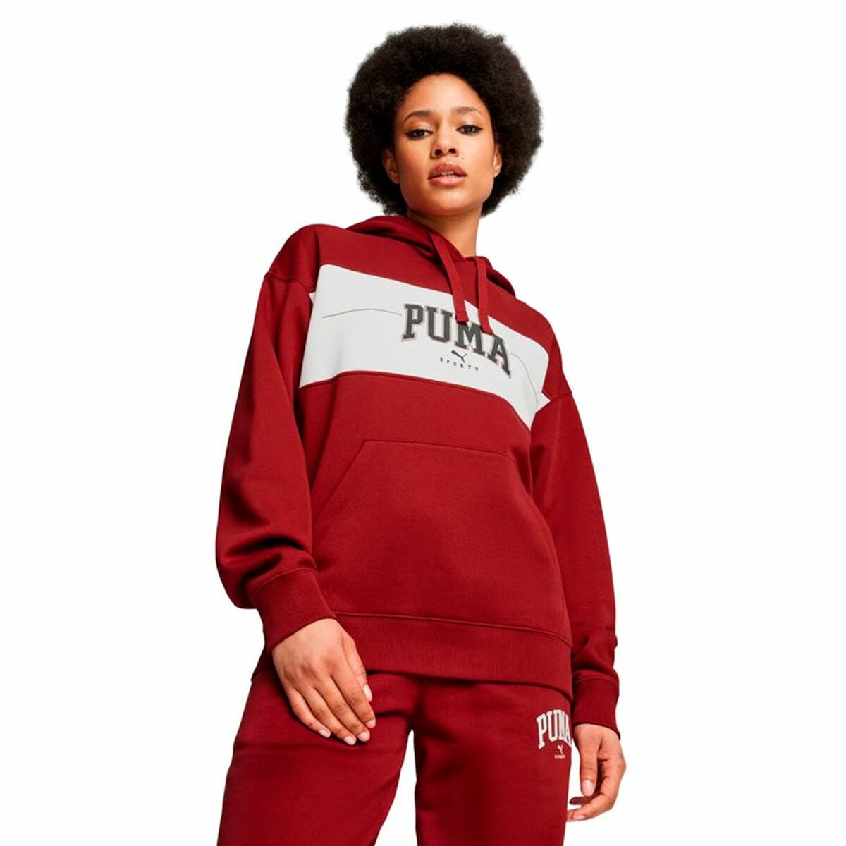 Tröja med huva Dam Puma Puma Squad Hoodie Fl - 3
