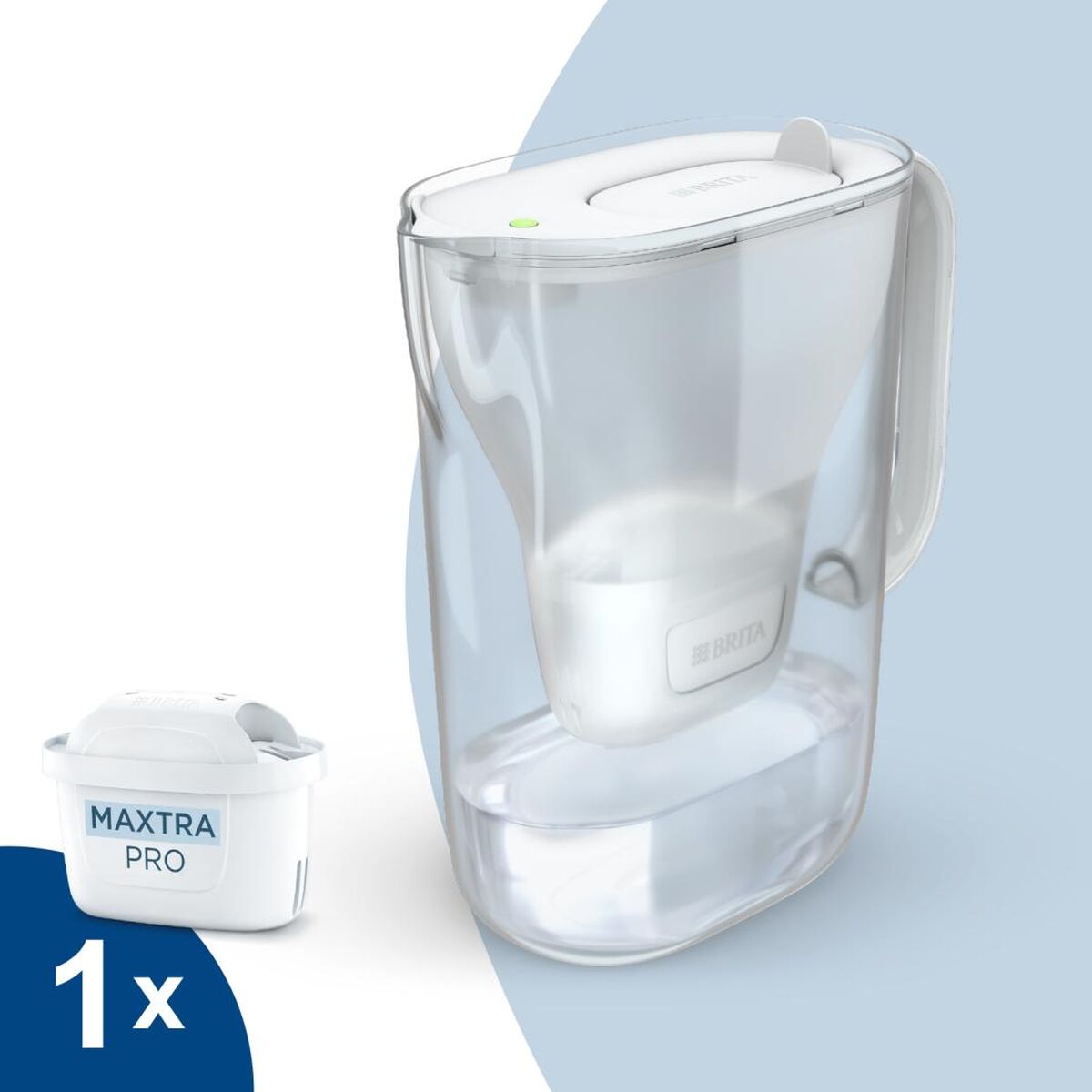 Filtreringskanna Brita Transparent Plast 1,4 L (2 antal)