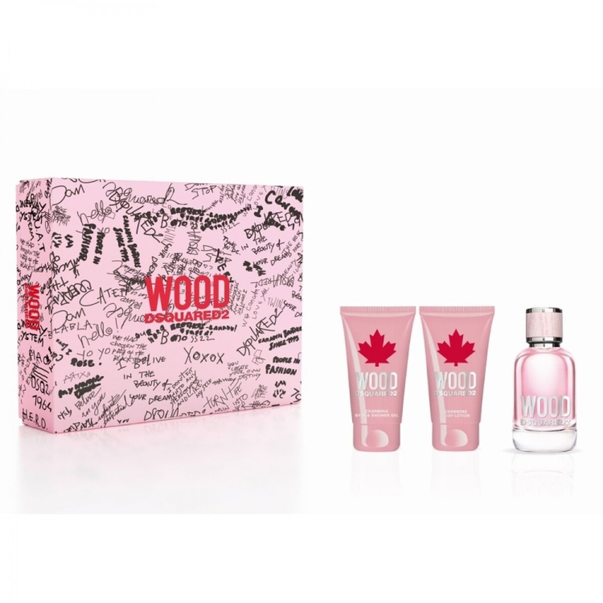 Parfymset Damer Dsquared2 Wood Pour Femme EDP