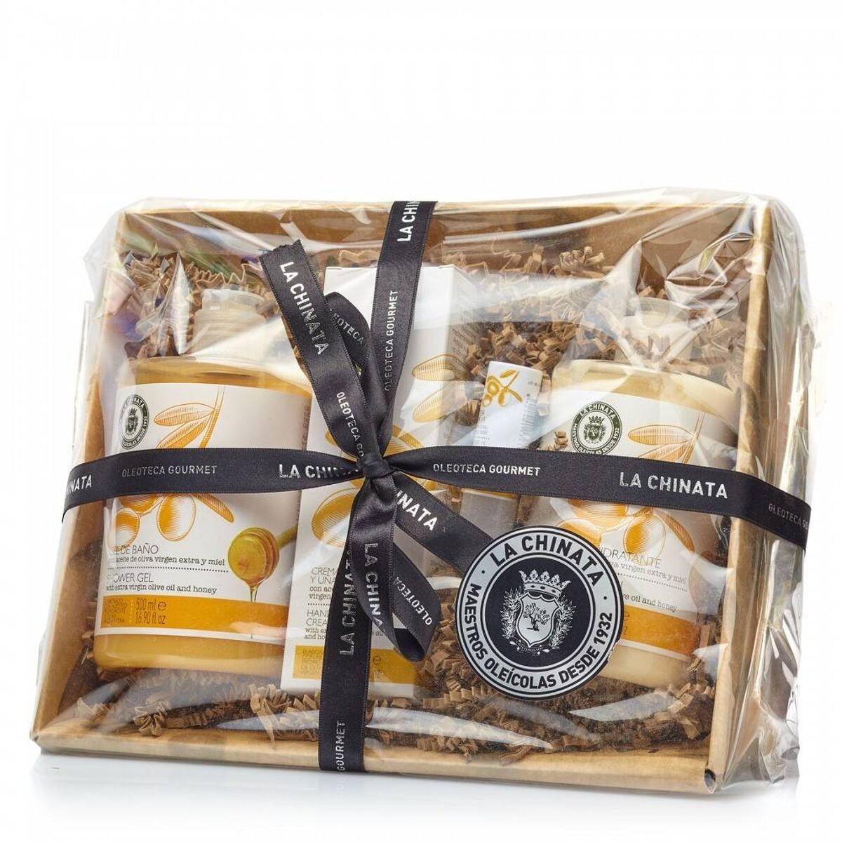 Skönhetsset La Chinata Honey Cosmetic Basket 4 Delar