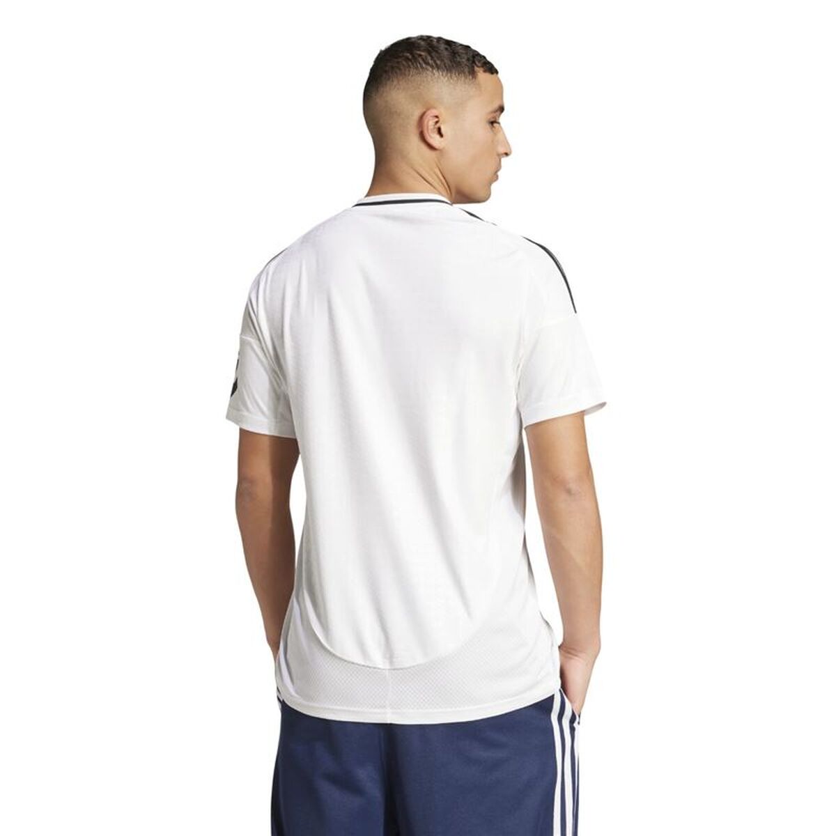 Kortärmad fotbollströja för herrar Adidas Real Madrid 24/25 Home Vit - 2