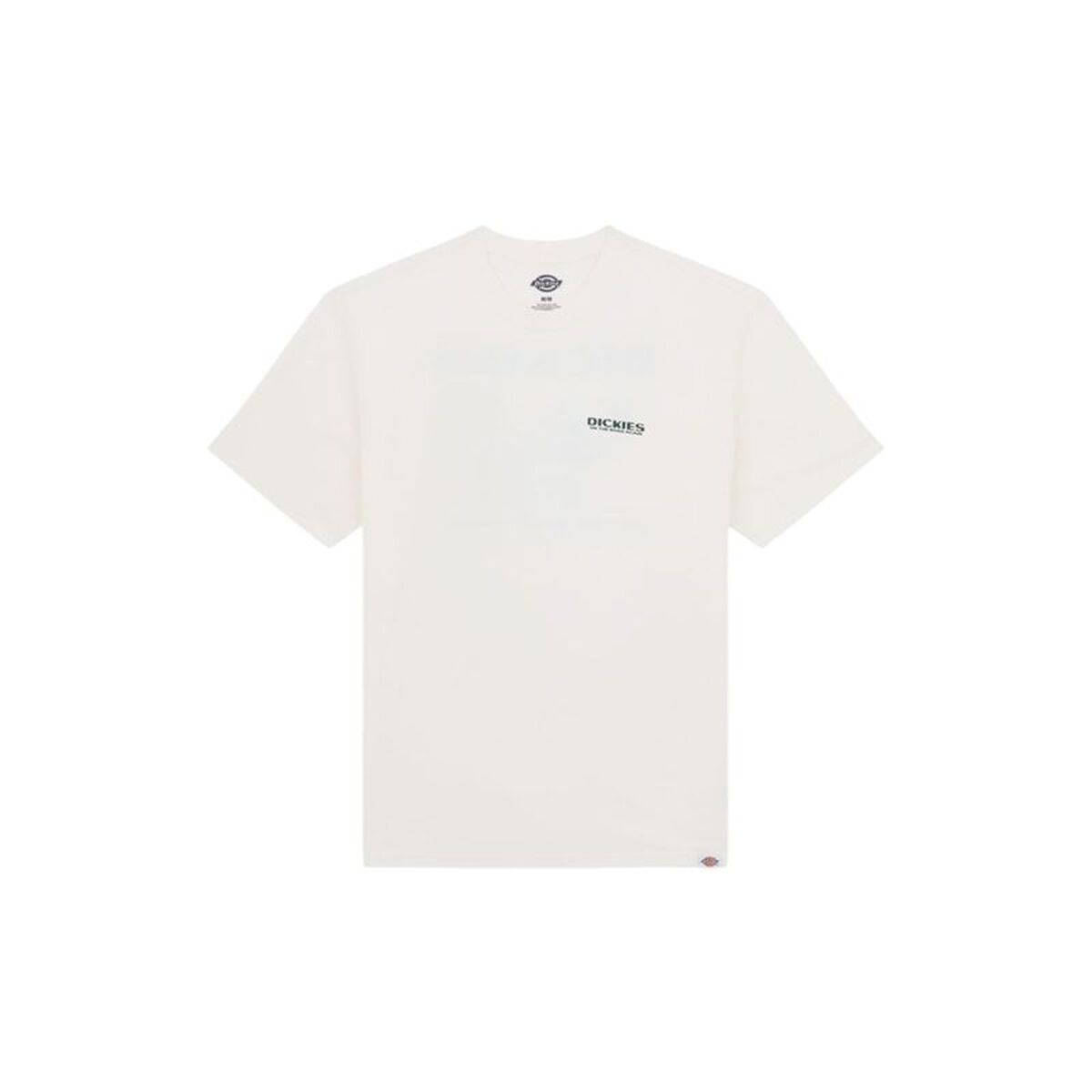 T-shirt med kortärm Herr Dickies Burns Ss Vit