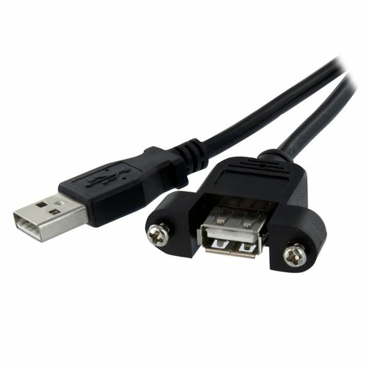 USB-kabel Startech USBPNLAFAM1          USB A Svart - 2