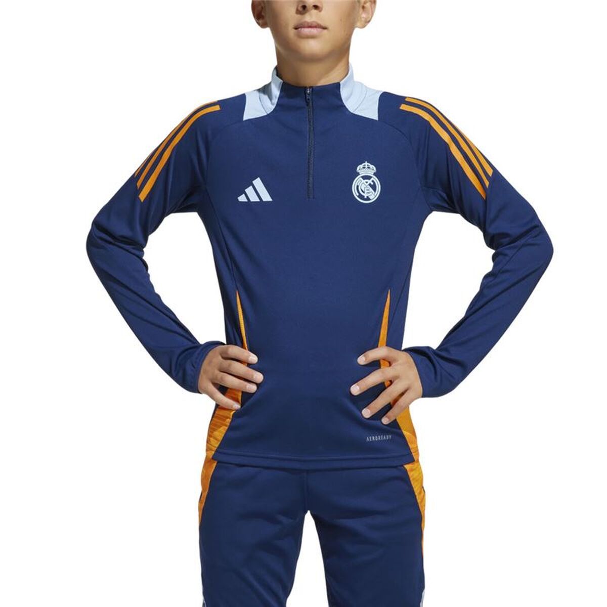 Fotbollströja Adidas JE4208 Marinblå (15-16 år)