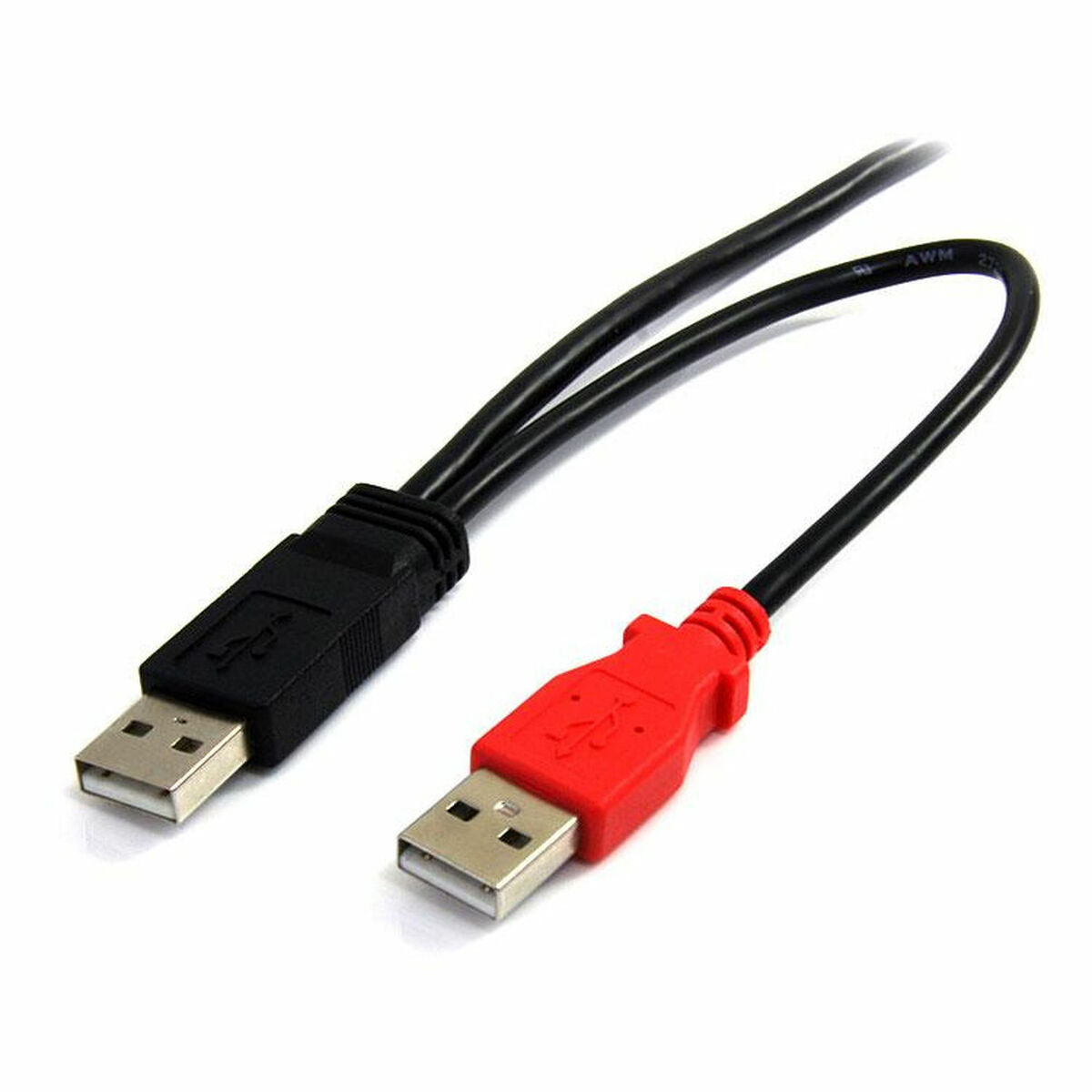 USB 2.0 A till Mini USB B Kabel Startech USB2HABMY6           Röd Svart - 2