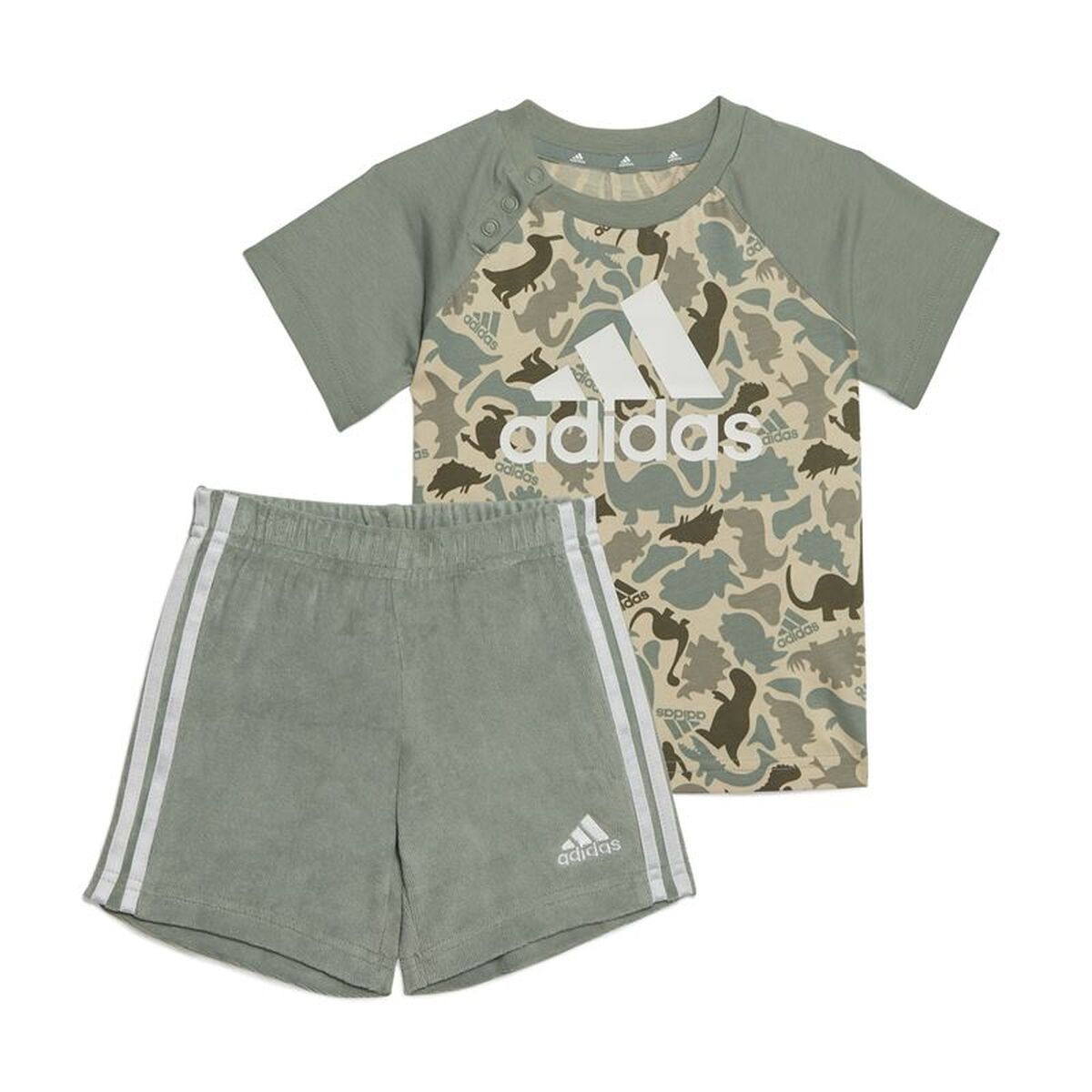 Set av kläder Adidas I Aop Co T Set Multicolour