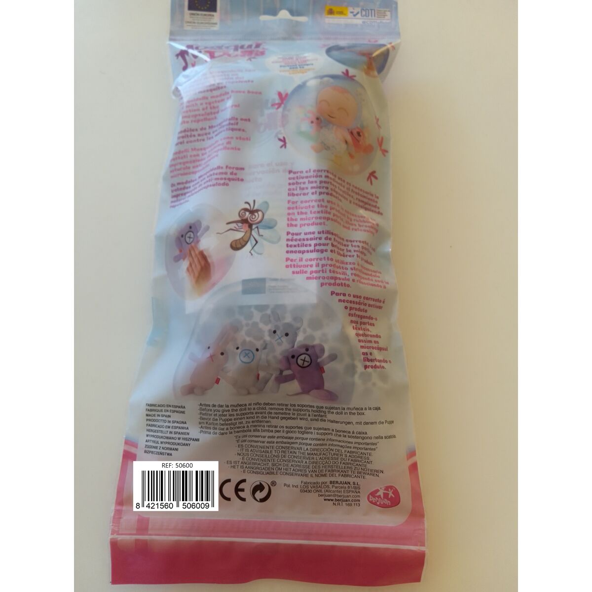 Mjukisleksak Berjuan Mosquidolls 24 cm - 2