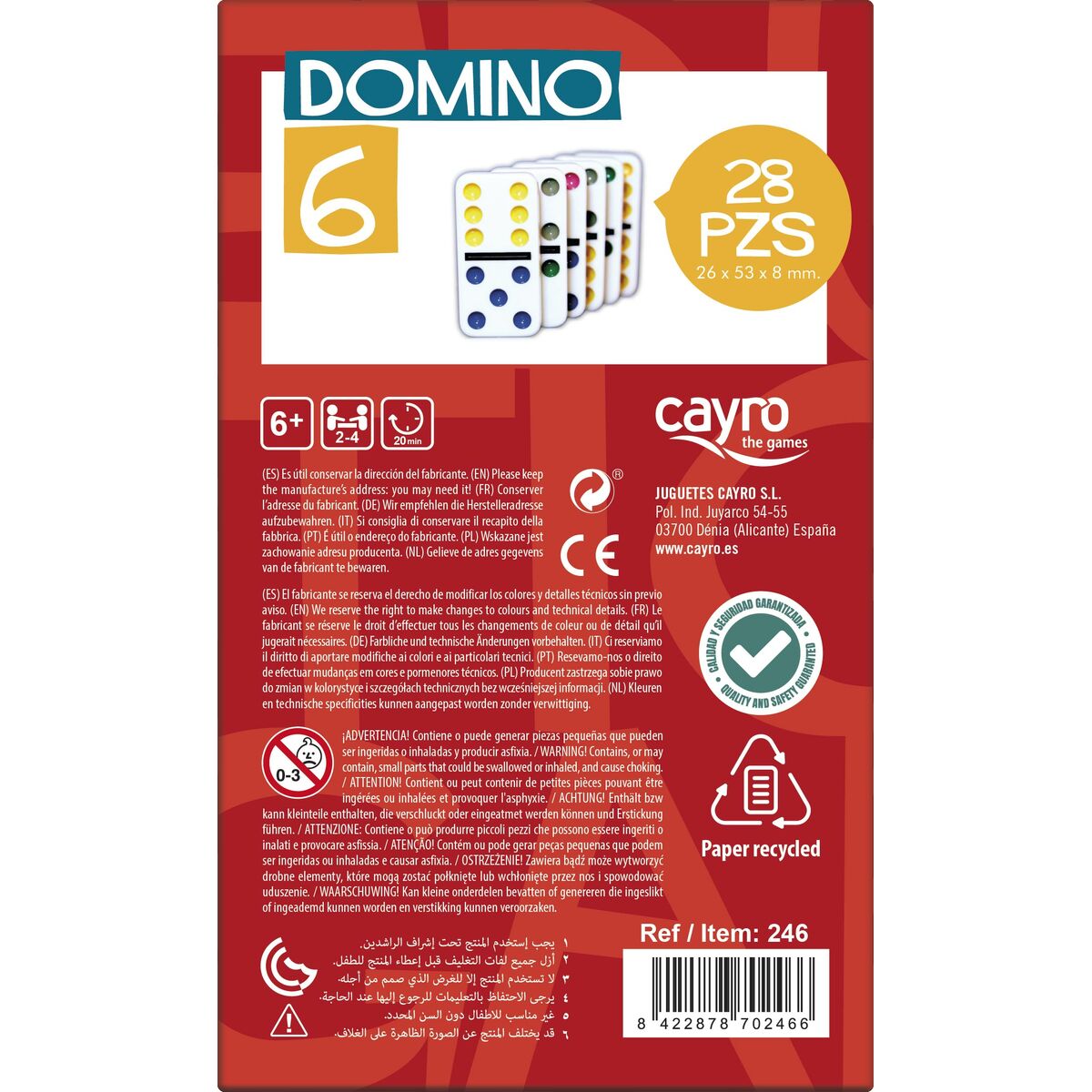Domino Cayro Färger - 3