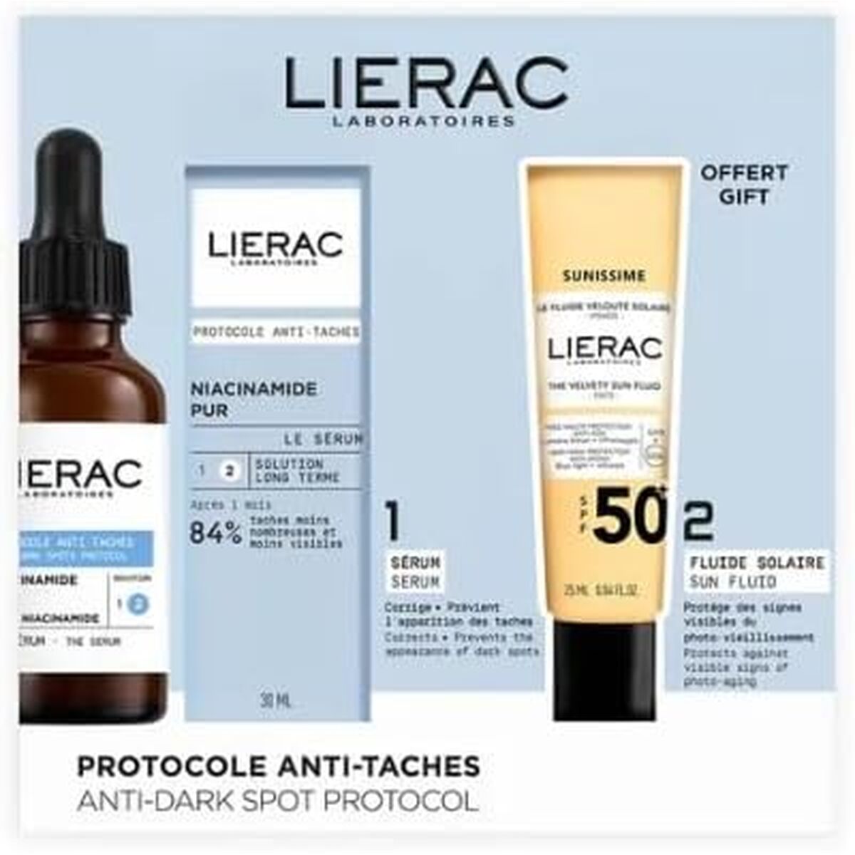 Sminkset Lierac PROTOCOLO 2 Delar