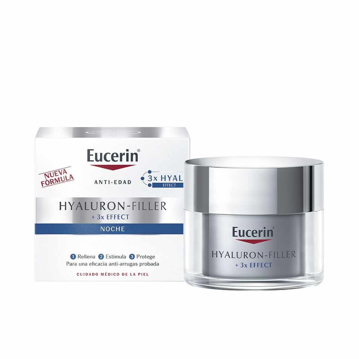 Nattkräm anti-age Eucerin Hyaluron Filler 50 ml