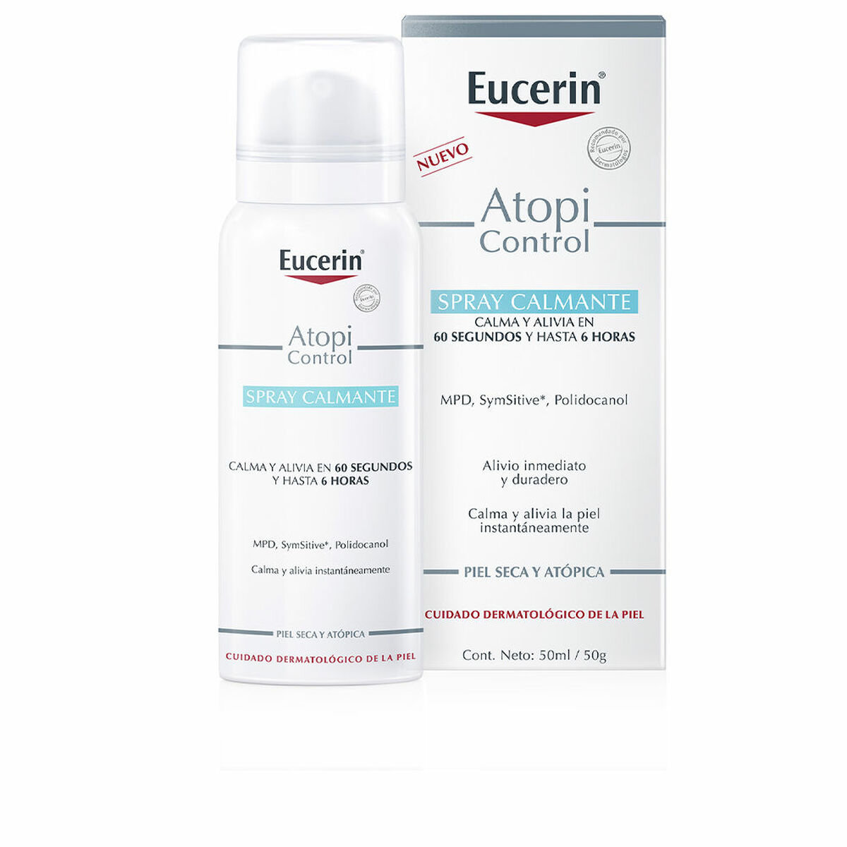 Ansiktsmist Eucerin Atopicontrol 50 ml Lugnande