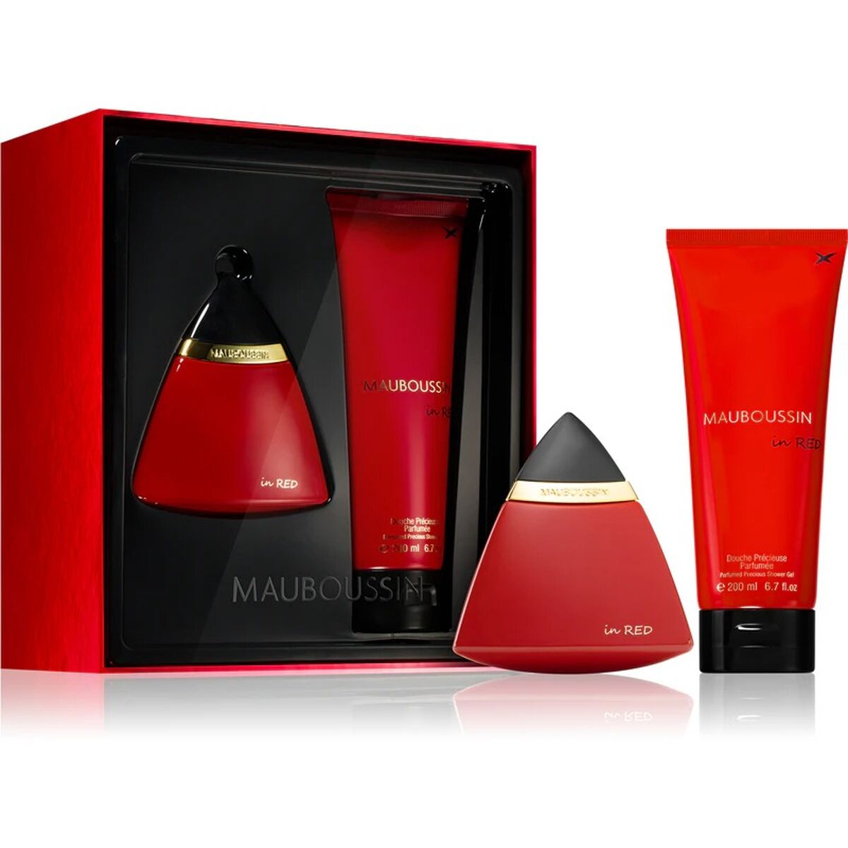 Parfymset Herrar Mauboussin In Red 100 ml 2 Delar - 2