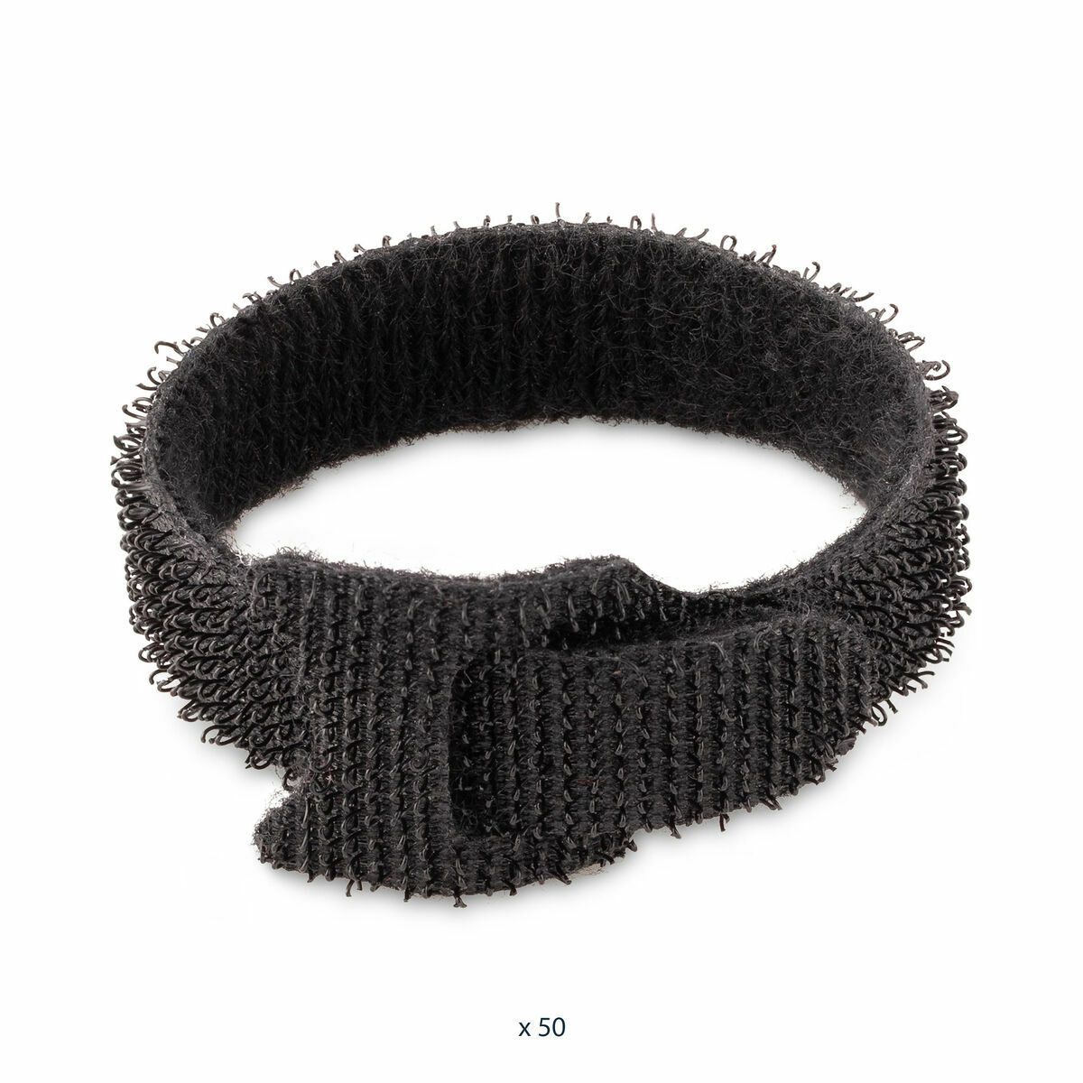 Kabelflänsar Startech B506I-HOOK-LOOP-TIES Svart Nylon 15 cm - 2