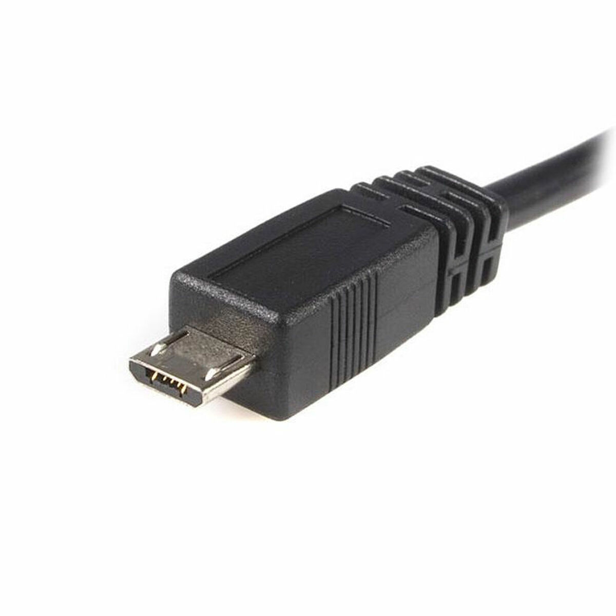 Kabel Micro USB Startech UUSBHAUB3M           USB A Micro USB B Svart - 2