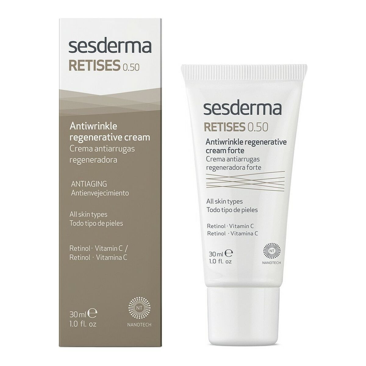 Regenererande anti rynk-kräm Sesderma Retises 30 ml - 2