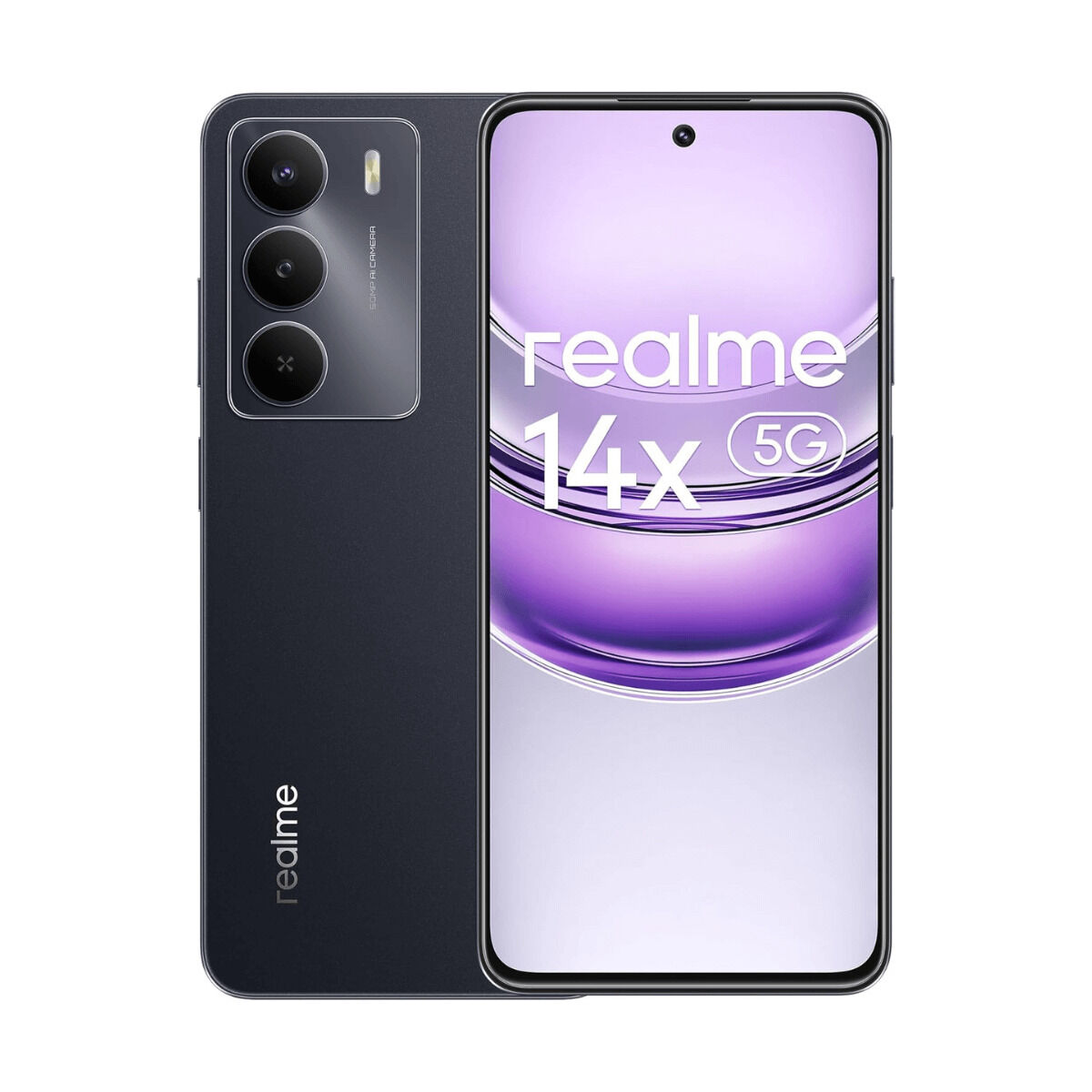 Smartphone Realme RMX5020 6,67" Octa Core 6 GB RAM 256 GB Svart
