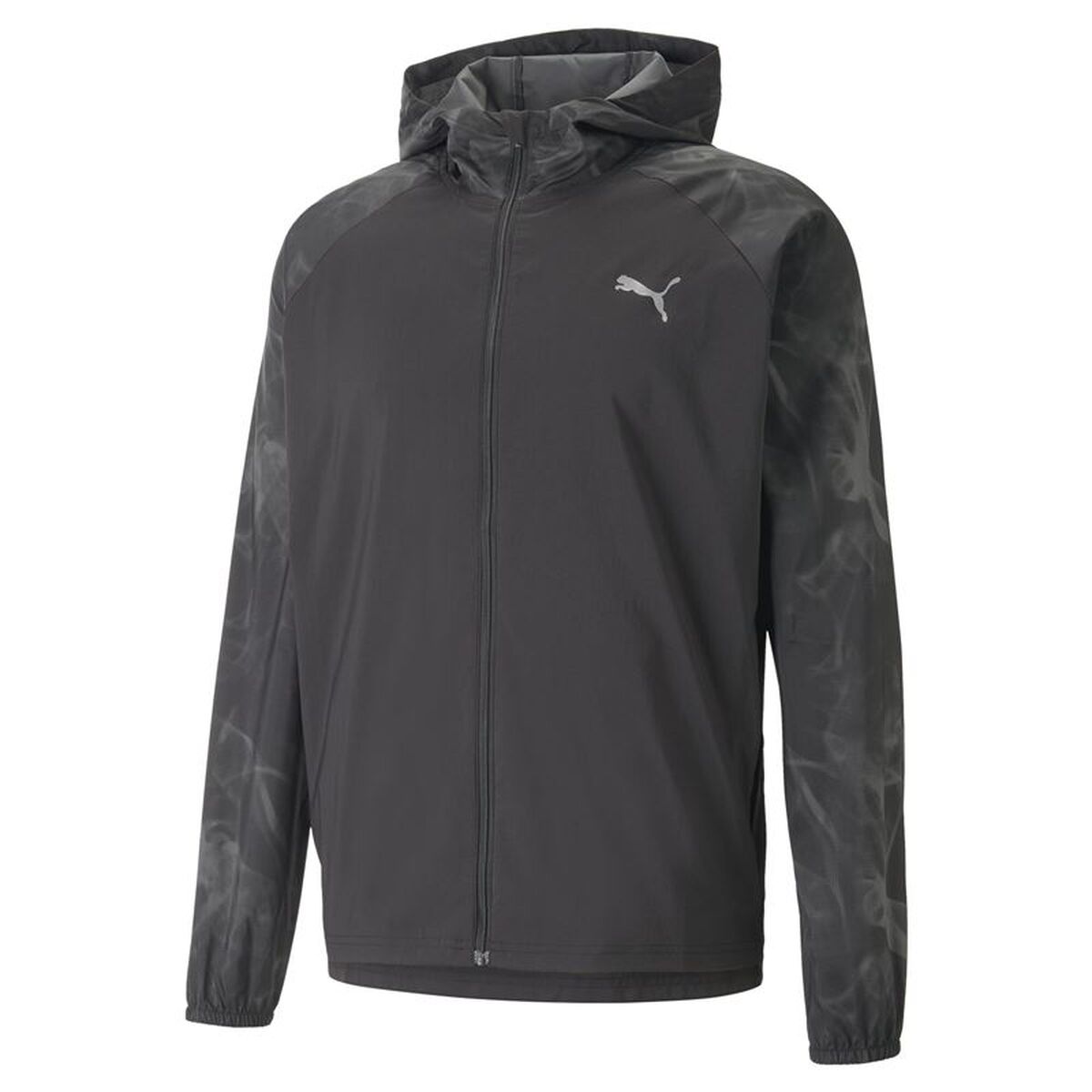 Träningsjacka Herr Puma Run Favorite Aop Svart