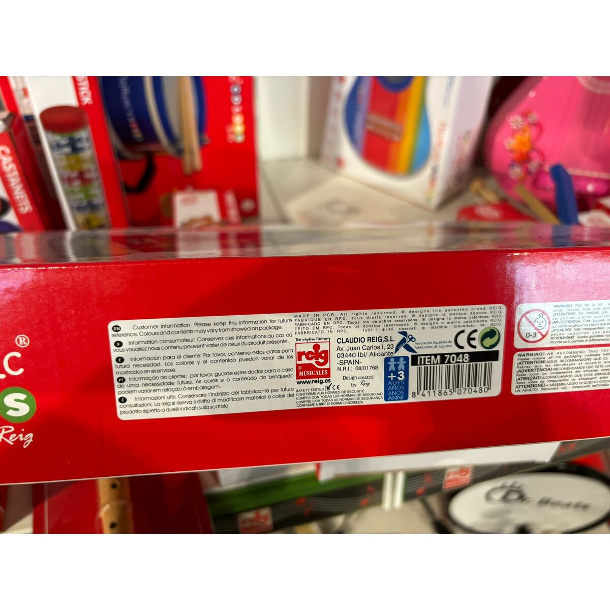 Xylofon Reig Multicolour Trä Plast 23 cm - 2