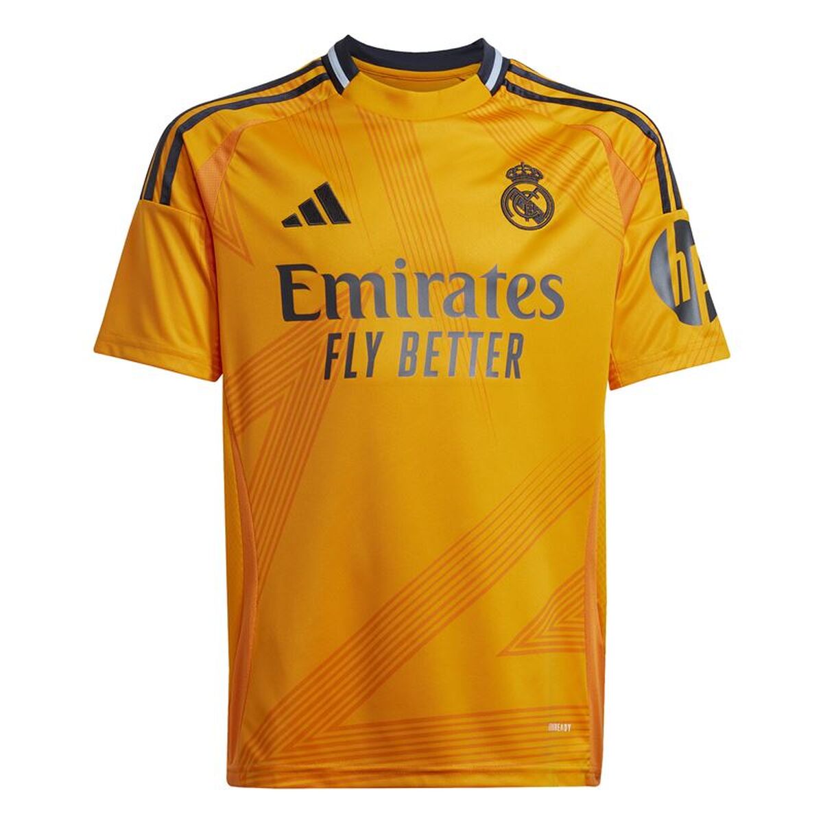 Kortärmad fotbollströja, Barn Adidas Real A Jsy Orange