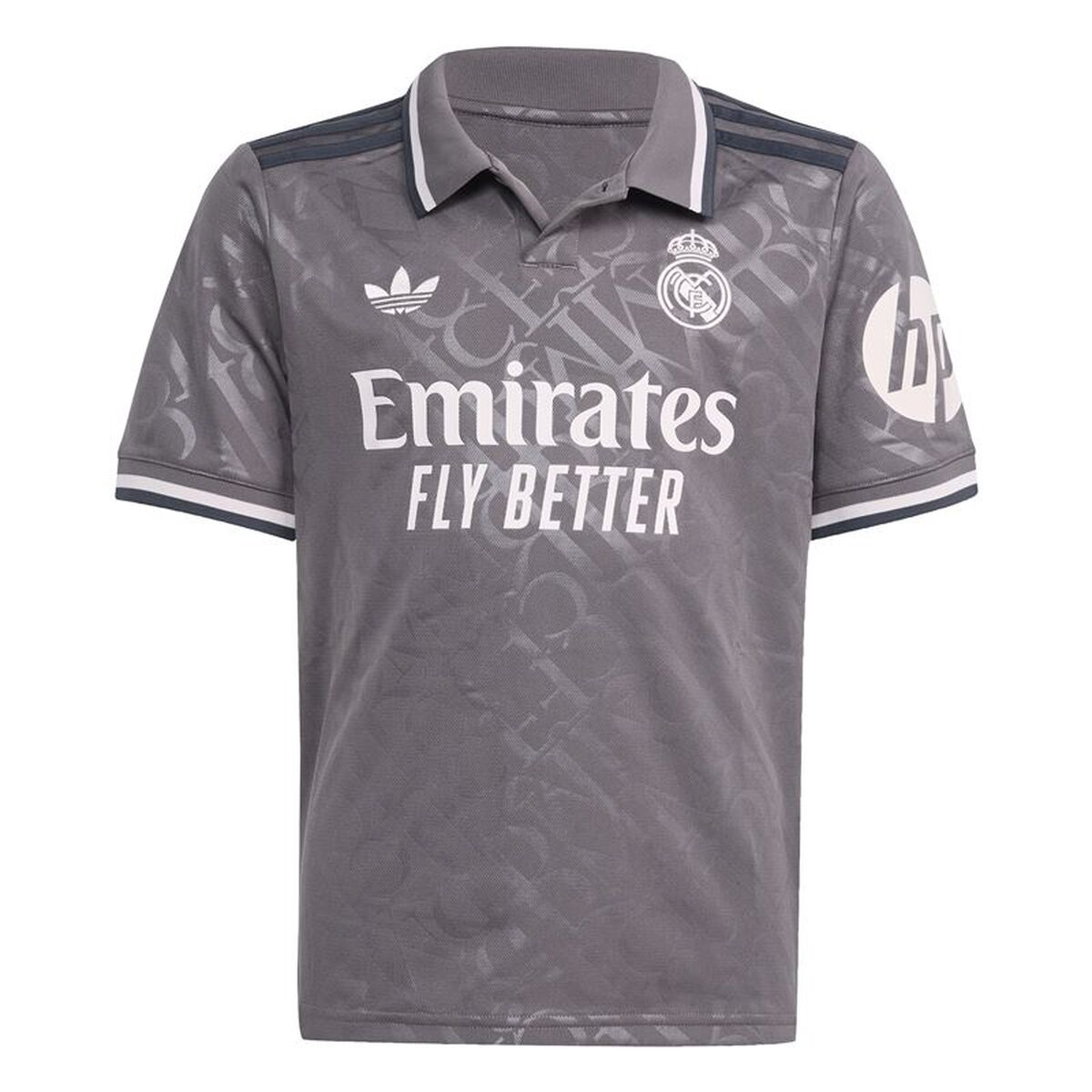 Kortärmad fotbollströja, Barn Adidas Real Madrid 24/25 Away
