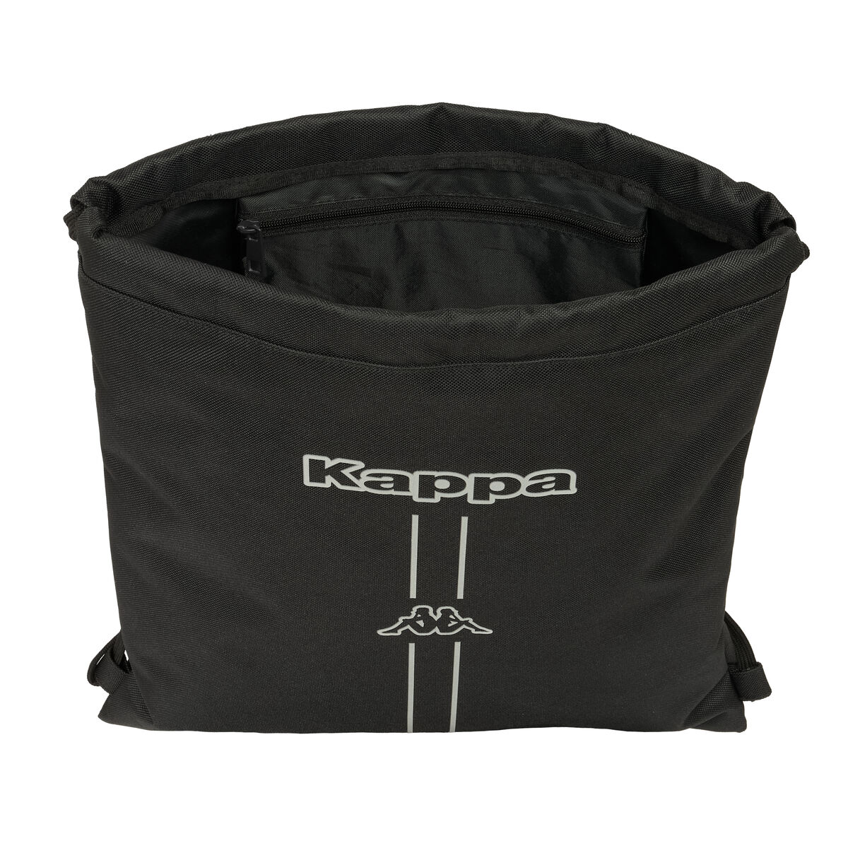Skopåse med remmar Kappa Dark Svart 35 x 40 x 1 cm - 3