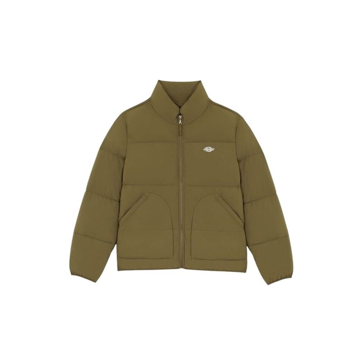 Jacka Dickies Summerdale Puffer Military Gr Oliv