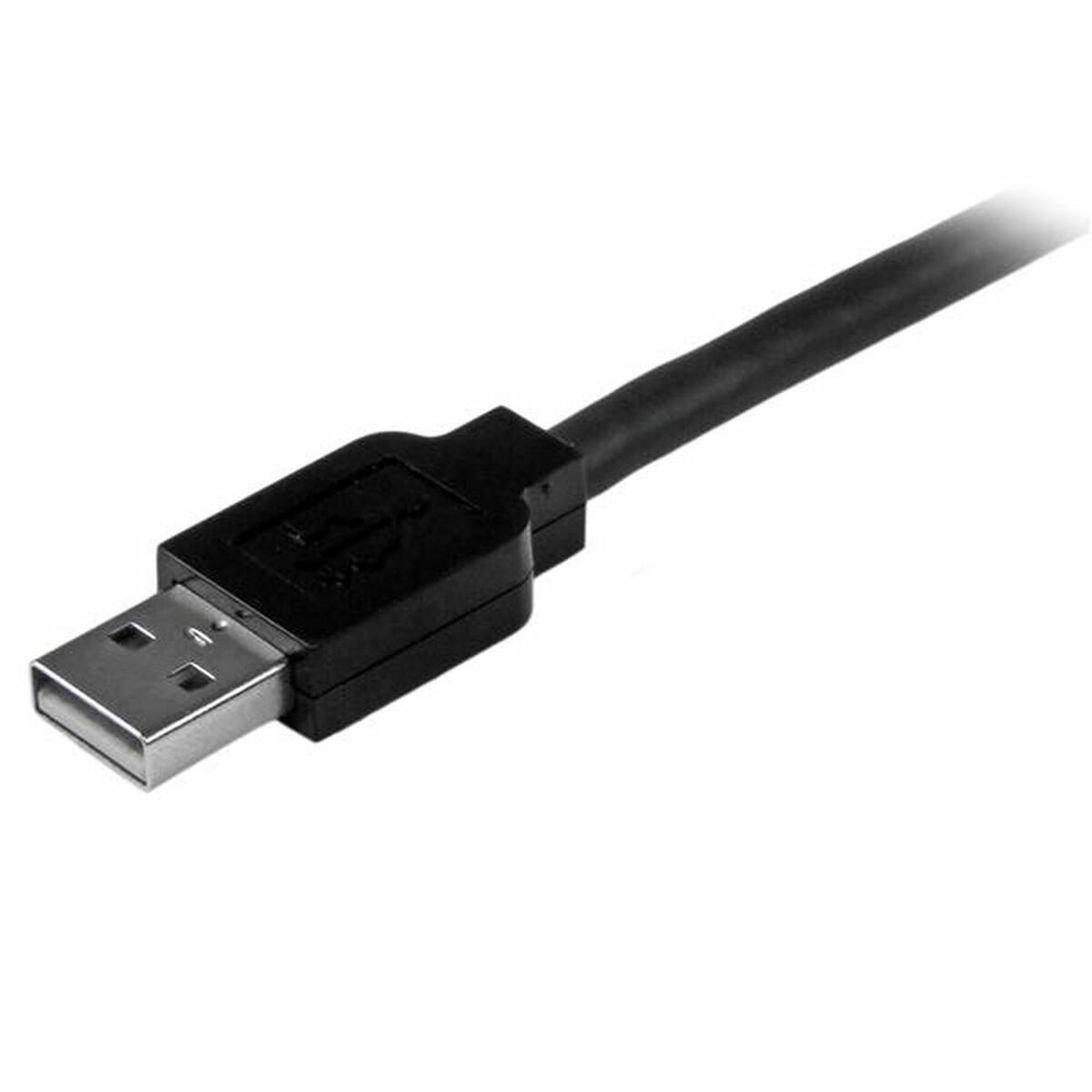 USB-kabel Startech USB2HAB50AC          Svart Aluminium - 2