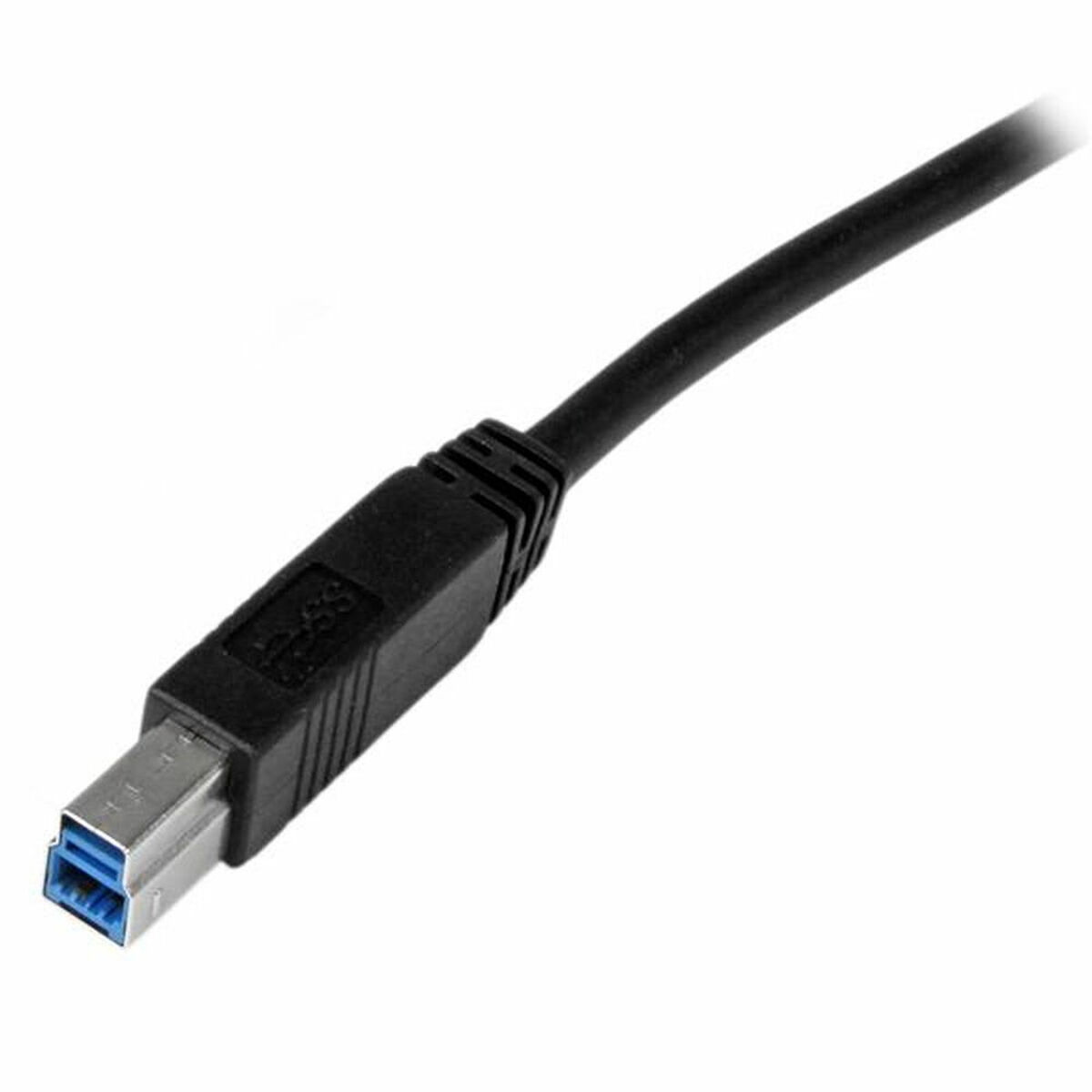 USB A till USB B Kabel Startech USB3CAB2M            Svart - 2