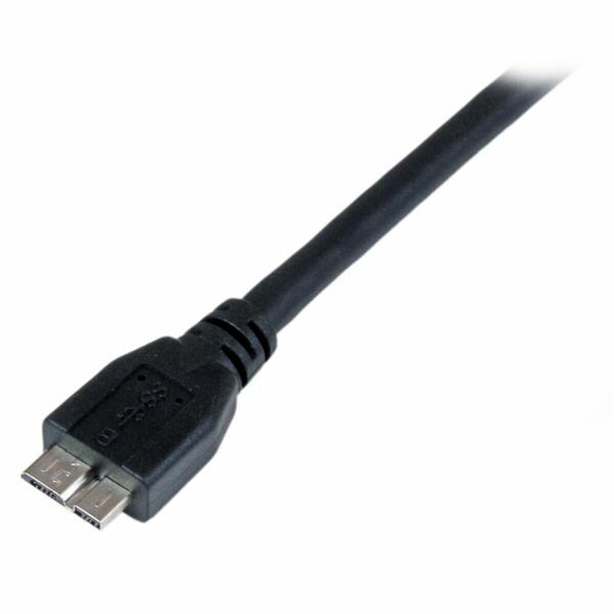 USB-kabel till mikro-USB Startech USB3CAUB1M           Svart - 2