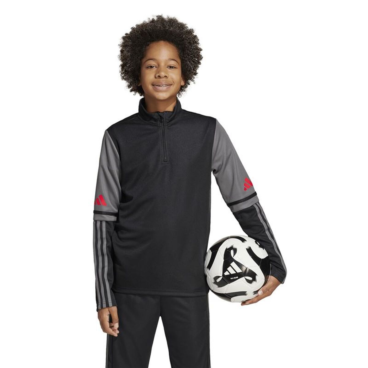 Långärmad t-shirt, Barn Adidas Squadra25 Tr Top Svart - 2