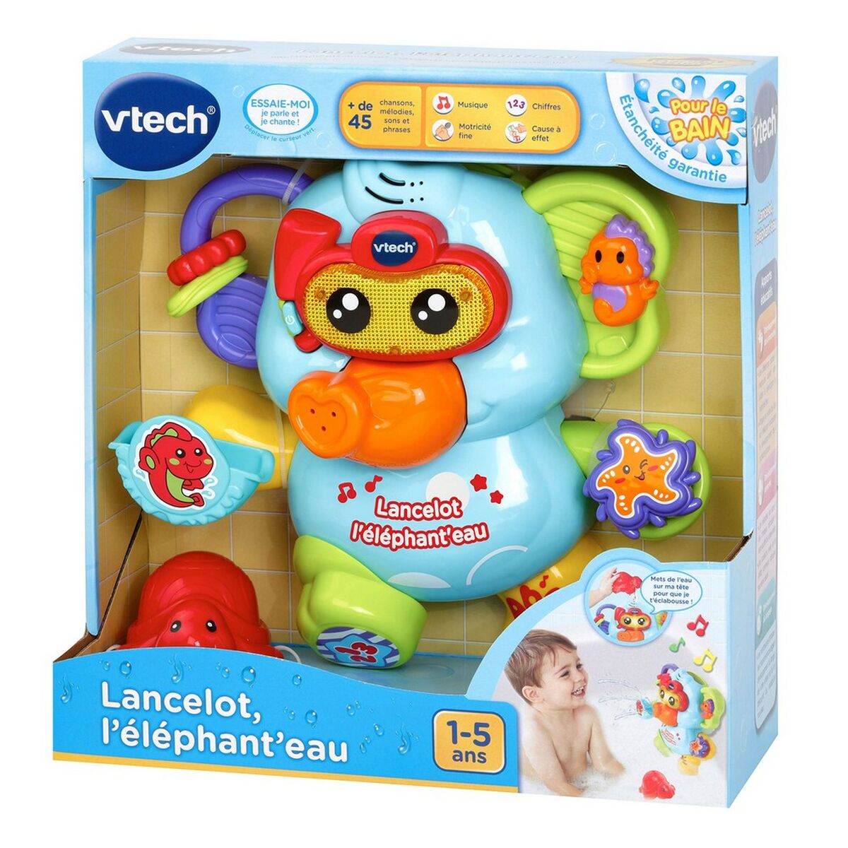 Badleksaker Vtech Baby Lancelot, the Elephant'eau - 2