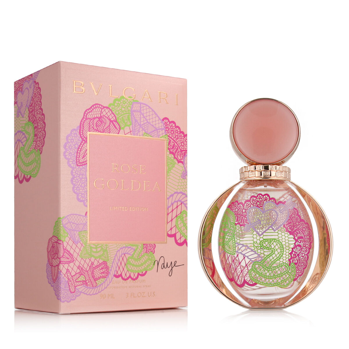 Parfym Damer Bvlgari EDP Rose Goldea 90 ml