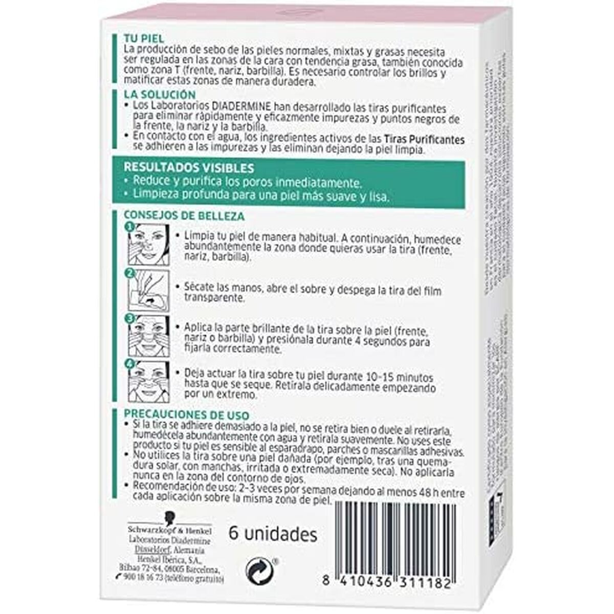 Behandling akne Diadermine Tiras Purificantes - 2