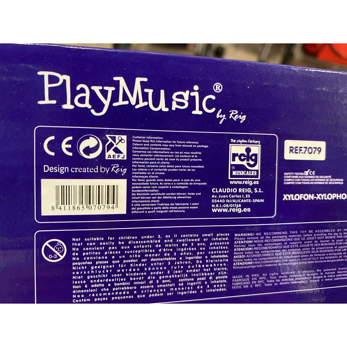 Xylofon Reig Multicolour Trä Plast - 2