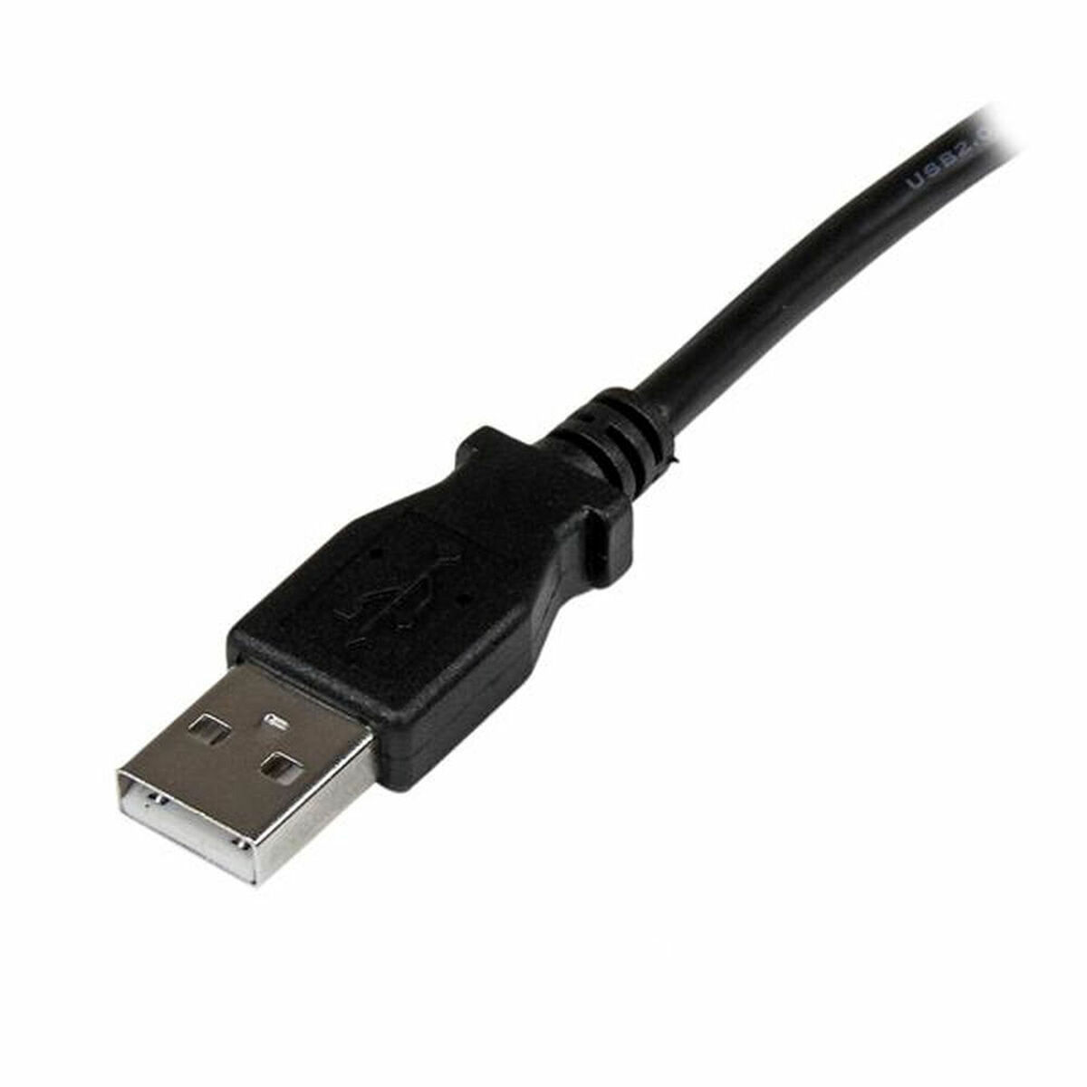 USB A till USB B Kabel Startech USBAB1MR             Svart - 2