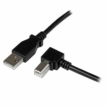 USB A till USB B Kabel Startech USBAB2MR Svart