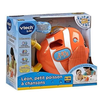 Badleksaker Vtech Baby Léon, Petit Poisson à Chanson